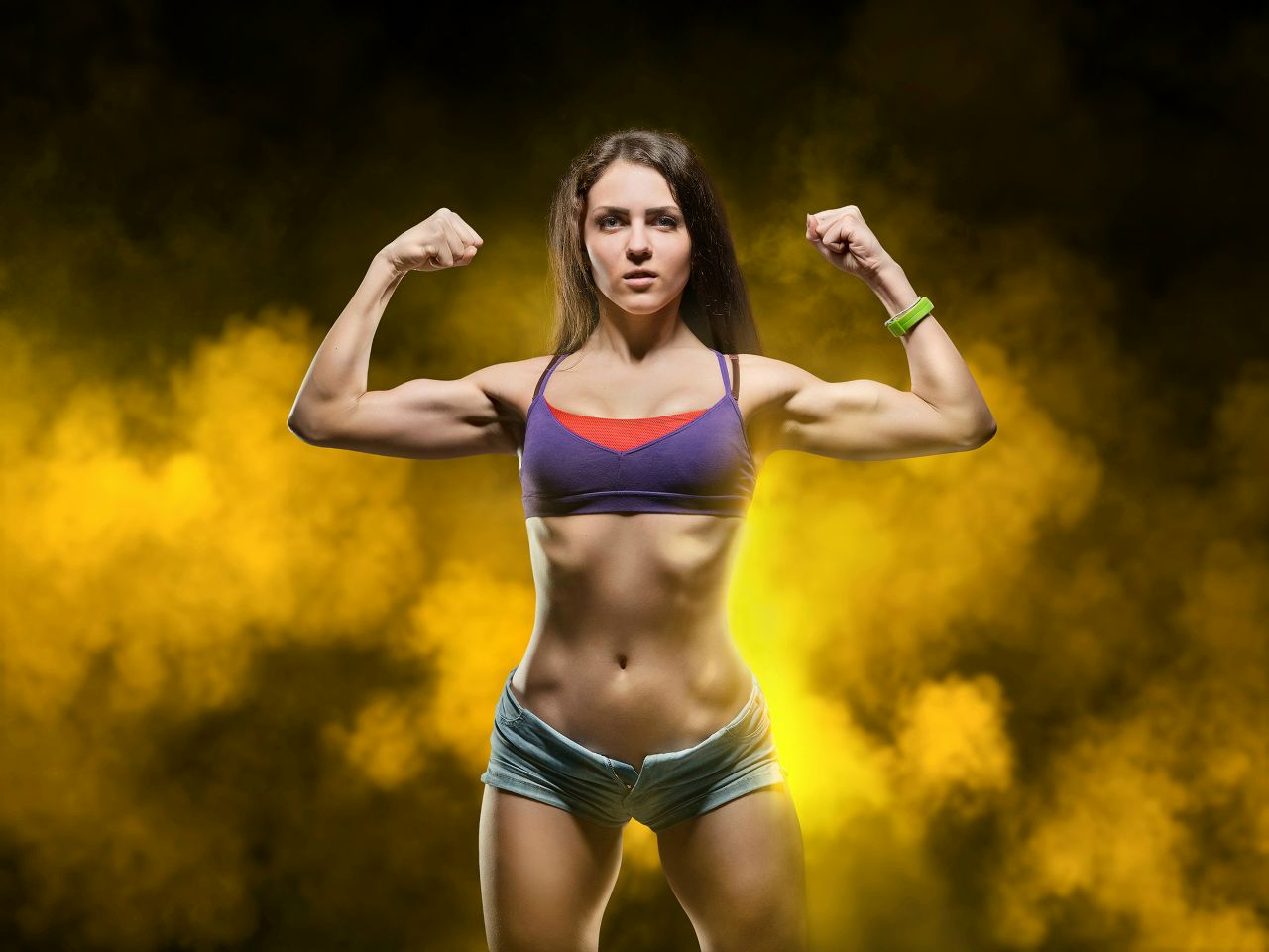 Athletic girls in Cleveland